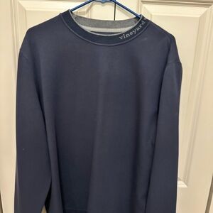 Vineyard Vines Men's Deep Blue Crewneck Sweater